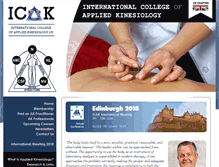Tablet Screenshot of icak.co.uk